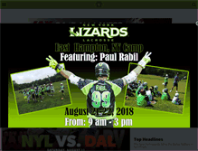 Tablet Screenshot of nylizards.com
